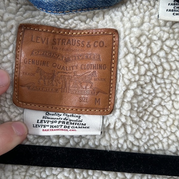 Levi Jean Sherpa jacket - Picture 4 of 4